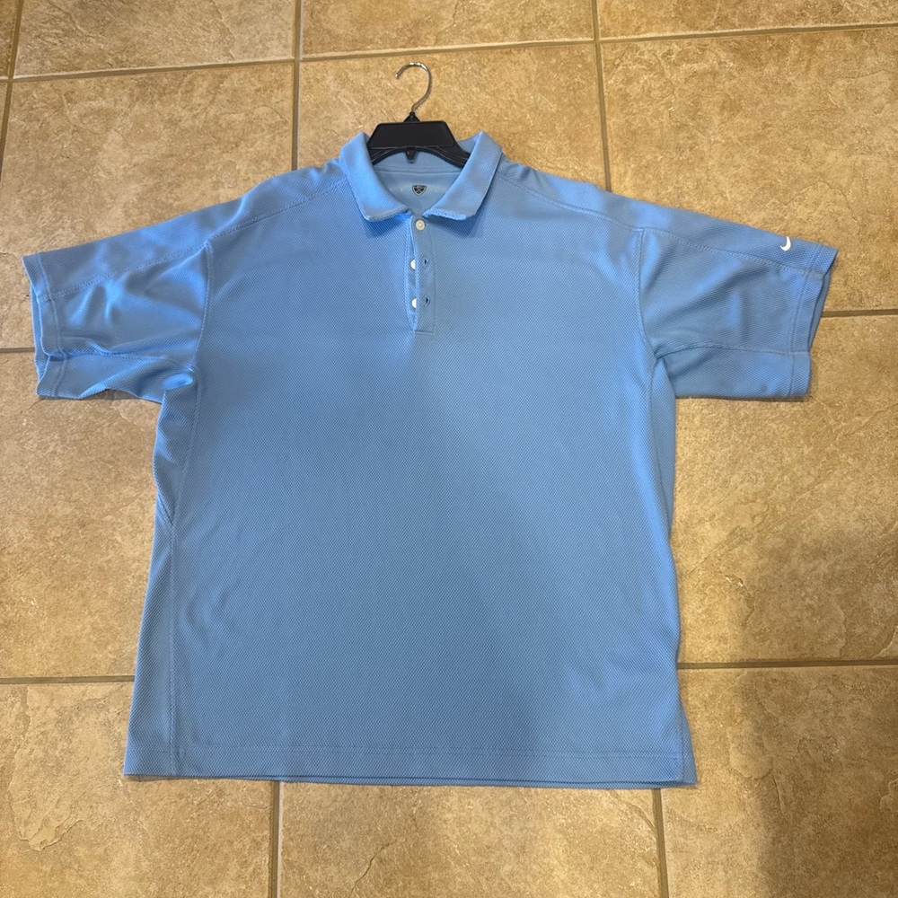 Nike Golf Light Blue Polo